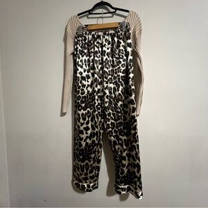 Leopard Print Women's Pajamas